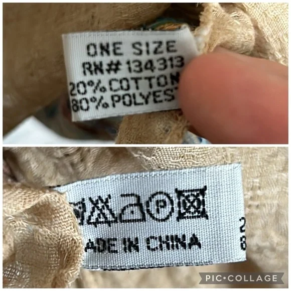 Raj Women's Tan Embroidered Poncho One Size - Picture 9 of 12